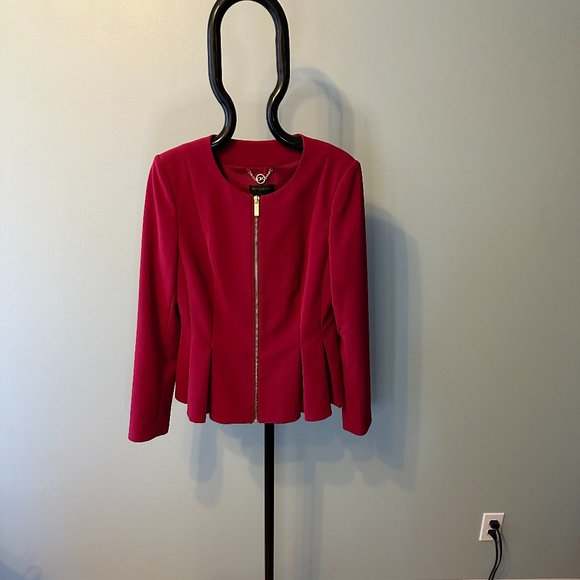 Donna Karan Purple Short Jacket - Picture 1 of 5